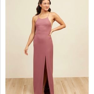 PARK AND FIFTH Rosewood Maxi Bridesmaid Dress